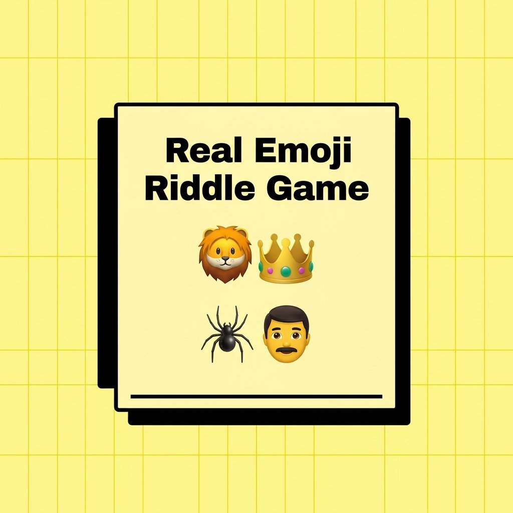 Imoji Riddle Emoji Riddle Game | Play & Solve Emoji Riddles with Answers